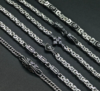 RAW Stainless Steel Charm Bracelet