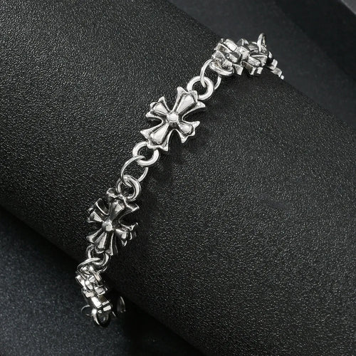 RAW Gothic Cross Bracelet