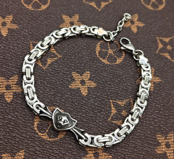 RAW Stainless Steel Charm Bracelet