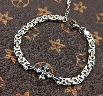 RAW Stainless Steel Charm Bracelet